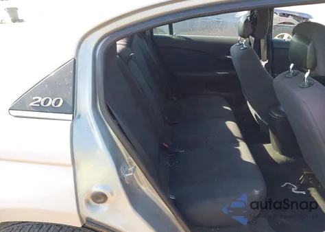 2013 Chrysler 200 Lx from USA, damaged, VIN 1C3CCBAB2DN697975